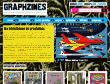 Tablet Screenshot of graphzines.net